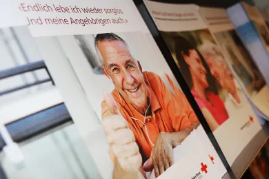 Unterschiedliche Broschüren des SRK Kanton Zürich 