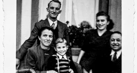 Gastfamilie mit Zugkind