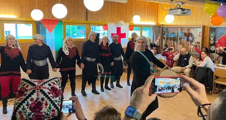 Tanzaufführung am SRK-Fest