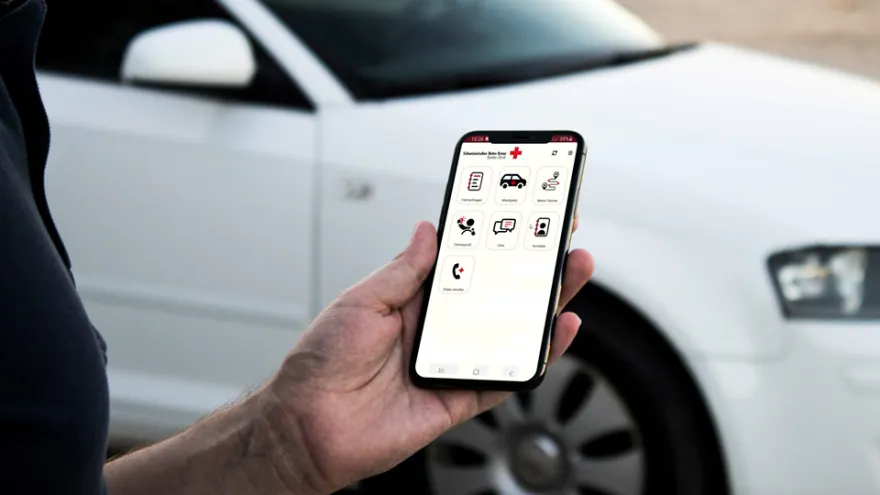 Unterwegs mit der Fahrer-App SRK Drive